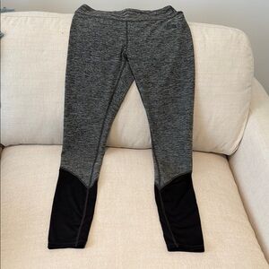 North Face Grey and Black Leggings